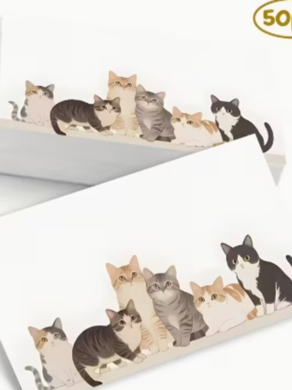 Buyers Choice Set of 50 Animal TY Cards